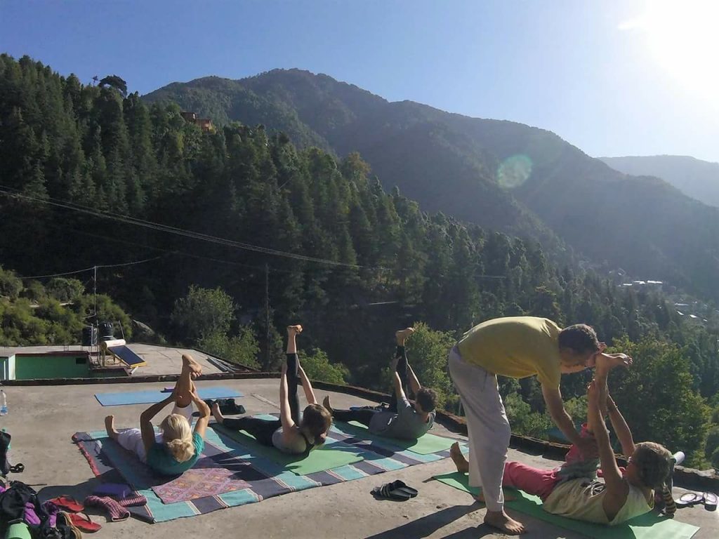 Yoga in the Himalayas